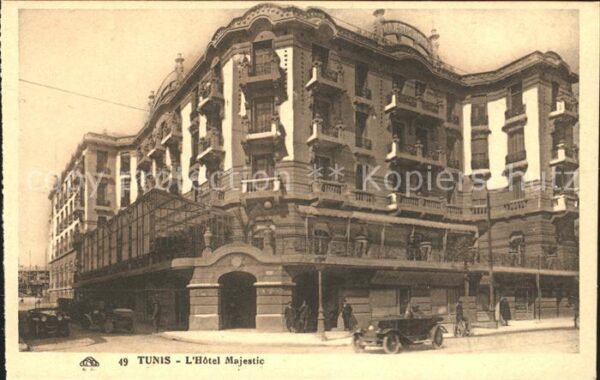 Tunis Hotel Majestic Voiture