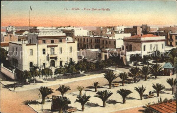 Sfax Tunesie Place Jerome Fidelle