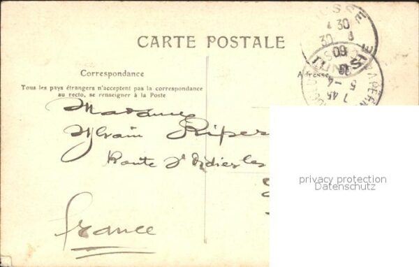 SOUSSE  Tunesie Camp et Hopital Militaire Stempel auf A – Bild 2