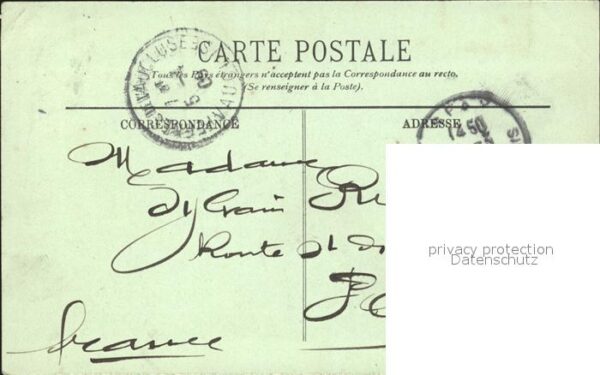 Sfax Tunesie Panorama Stempel auf AK – Bild 2