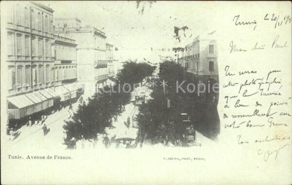 Tunis Avenue de France