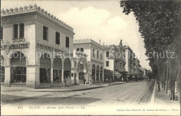 Tunis Avenue Jules Ferry