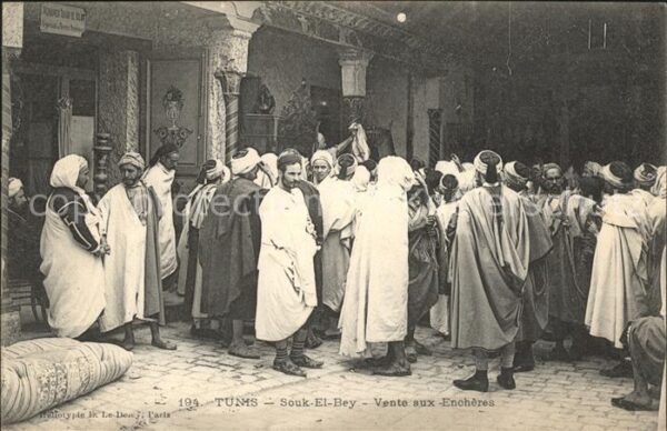 Tunis Souk El Bey Vente aux Encheres