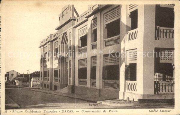 Dakar Commissariat de Police Afrique Occident