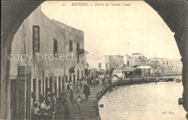 Bizerte Entree de l'ancien Canal