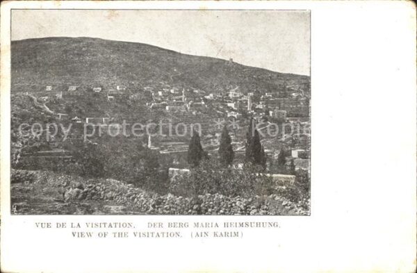 Ain Karim Berg Maria Heimsuchung
