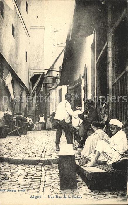 Alger Algerien Une Rue de la Casbah
