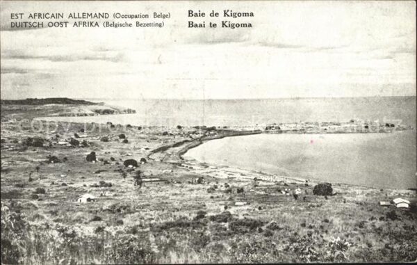 Kigoma Baie Est Africain Allemand Occupation B