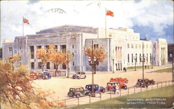 Winnipeg Auditorium Illustration