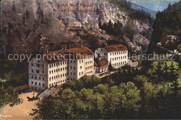 Pfaefers Hotel Bad Pfäfers Taminaschlucht