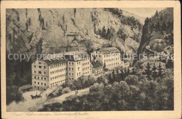 Pfaefers Hotel Bad Pfäfers Taminaschlucht