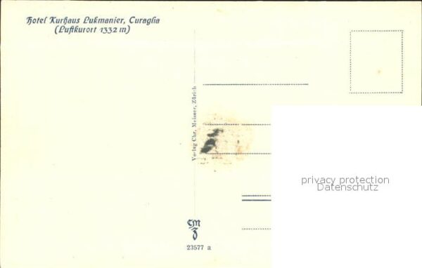 Curaglia Hotel Kurhaus Lukmanier Medelsergletsch – Bild 2