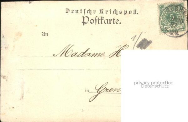 Trachten Frankreich Alsacienne Elsässerin Deutsche Reichspo – Bild 2
