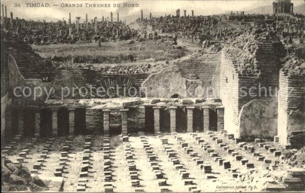 Timgad Grand Thermes du Nord