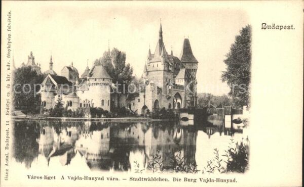 Budapest Varos-Liget Burg Vajda Hunyad