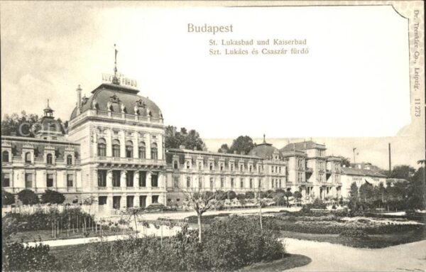 Budapest Kaiserbad uns St. Lukasbad