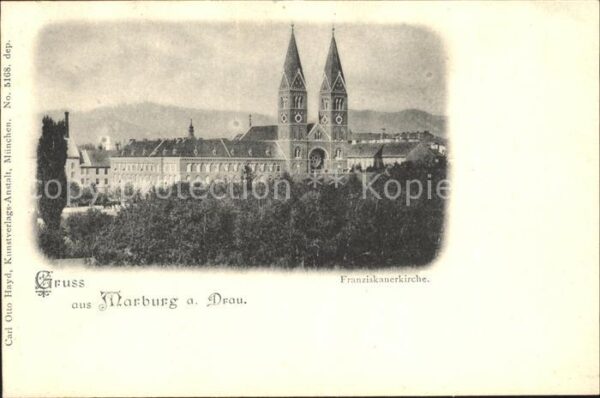 Marburg Drau Maribor Franziskanerkirche