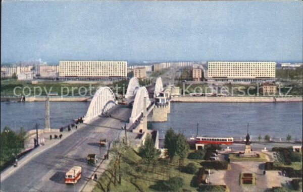 Leningrad St Petersburg Volodarsky Bridge