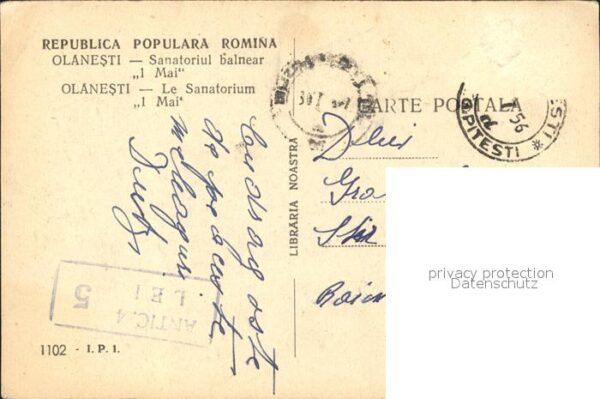 Olanesti-Valcea Sanatoriul balnear 1 Mai – Bild 2