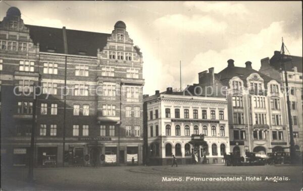 Malmoe Frimurarehotellet Hotel Anglais