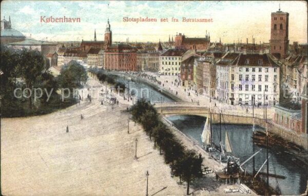 Kobenhavn Slotspladsen Borstaarnet