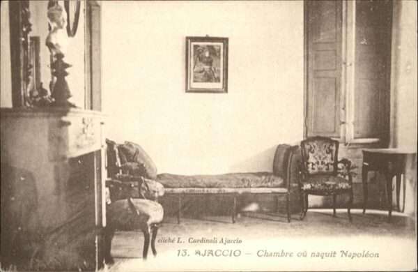 Ajaccio Chambre ou naquit Napoleon