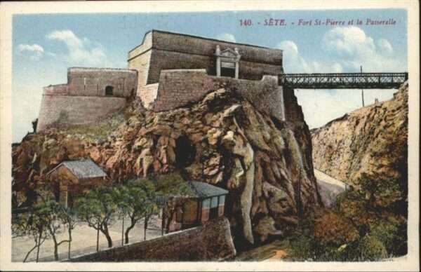 Sete Herault Sete Fort St-Pierre la Passerelle