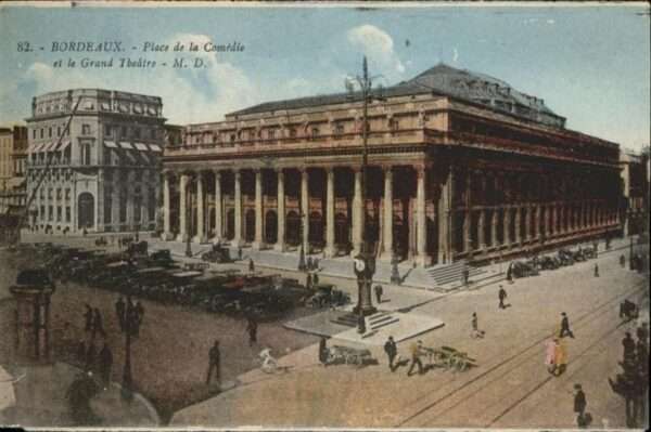 Bordeaux Place de la Comedie Grand Theatre