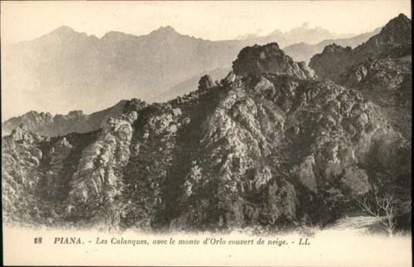 Piana les Calanques le Monte d_Orlo