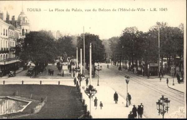 Tours Indre-et-Loire Tours la Place du Palais