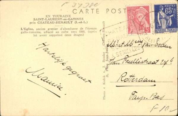 Saint-Laurent-en-Gatines Chateau Renault – Bild 2
