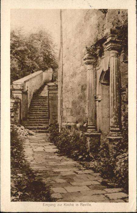 Reville Eglise Entree