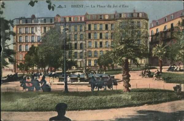 Brest 29 Brest la Place du Jet d_Eau