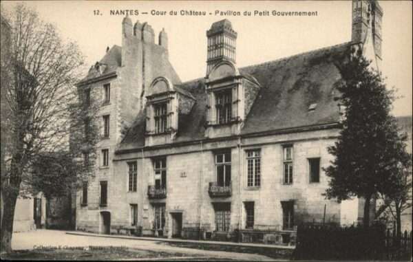 Nantes Loire Atlantique Nantes Cour du Chateau Pavillon du Peti