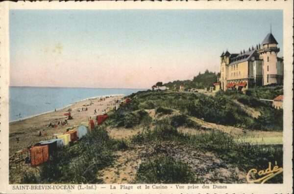 Saint-Brevin-l Ocean Loire Atlantique Saint-Brevin-l'Ocean la plage le casino