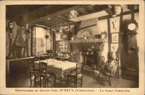 Evreux Hostellerie du Grand Cerf la Salle Norm