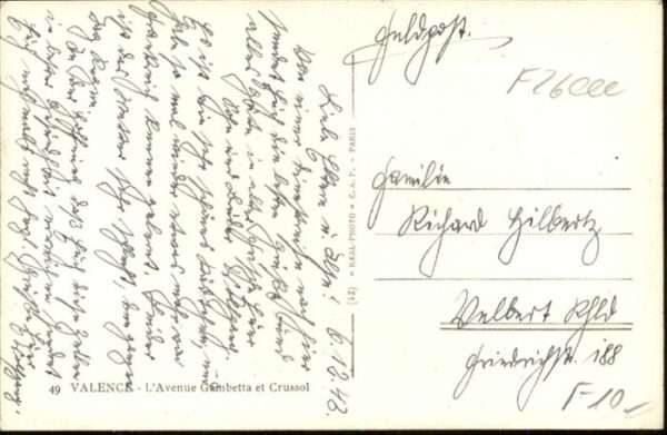 Valence 26 Valence Avenue Gambetta Crussol – Bild 2