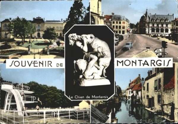 Montargis Loiret Montargis le Chien de Montargis