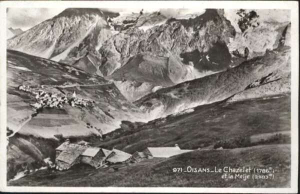 Oisans le Chazelet la Meije