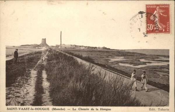 Saint-Vaast-la-Hougue le Chemin de la Hougue