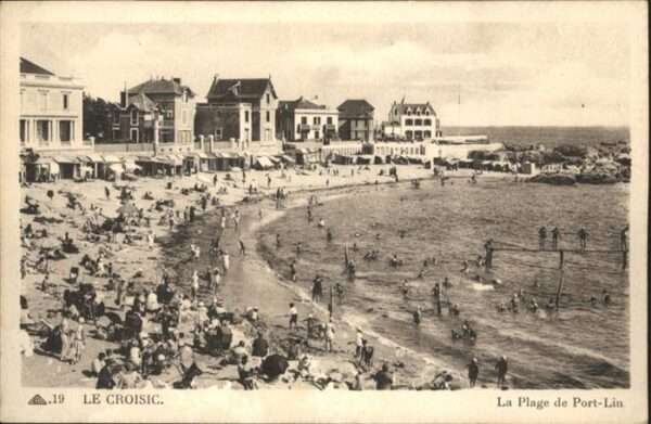 Le Croisic la Plage de Port-Lin