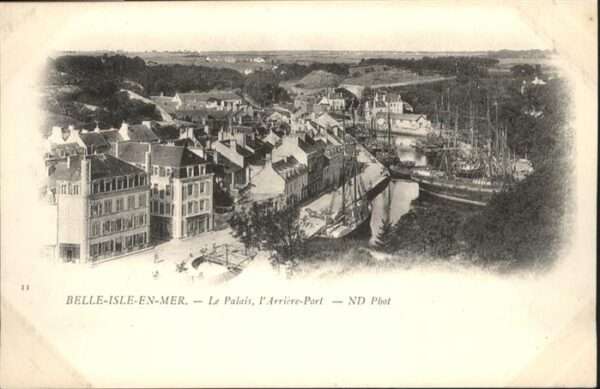 Belle-Ile-en-Mer Palais Arriere-Port