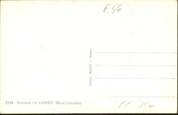 Vannes 56 Vannes Noce bretonne – Bild 2