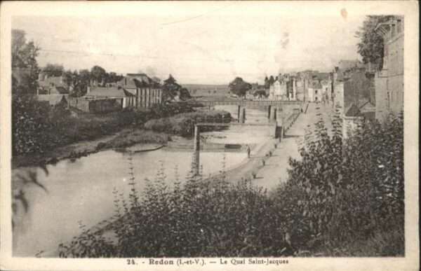 Redon le Quai Saint-Jacques