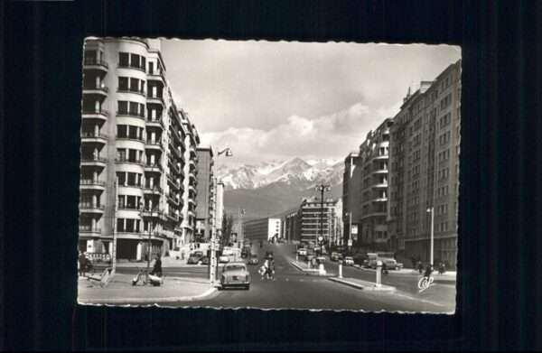 Grenoble la Chaine de Belledonne