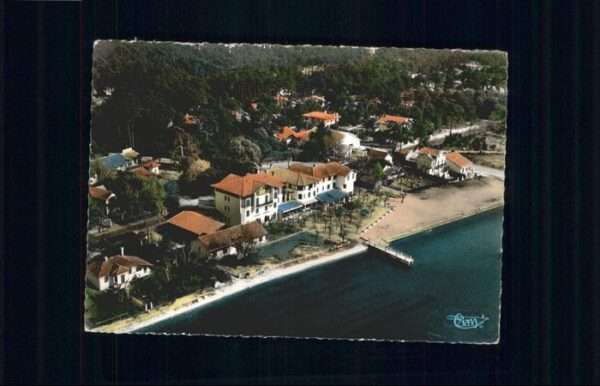 Hossegor Soorts Landes Fliegeraufnahme le lac la Foret