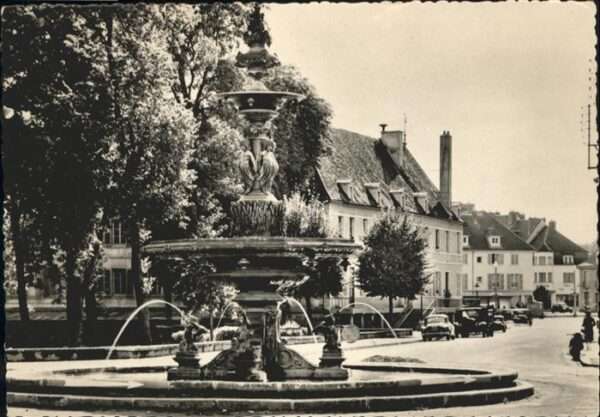 Chatillon-sur-Seine le jet d_eau