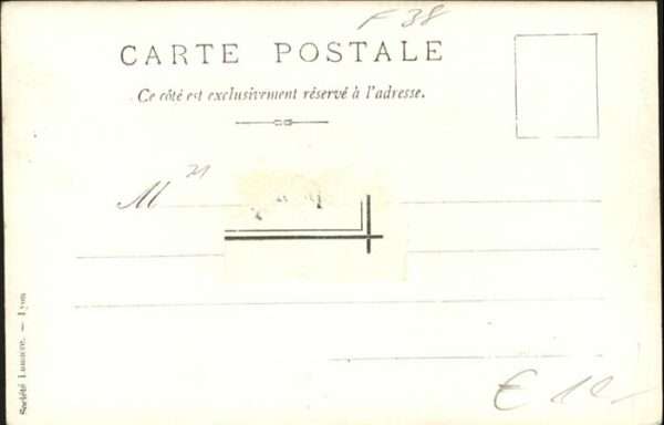 Grenoble [handschriftlich] Facultes M. Rachais – Bild 2