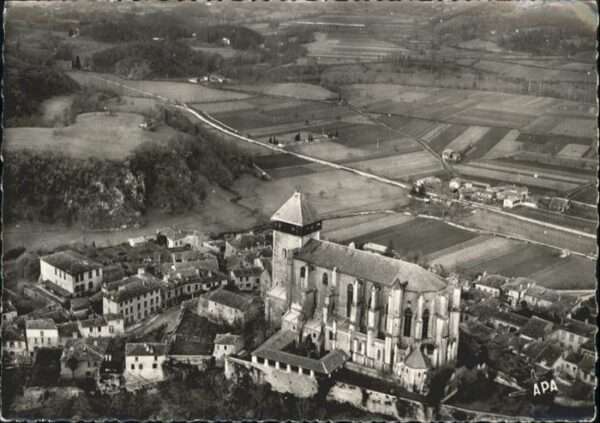 Saint-Bertrand-de-Comminges Fliegeraufnahme