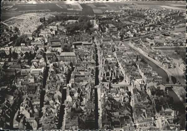 Montargis Loiret Montargis Fliegeraufnahme
